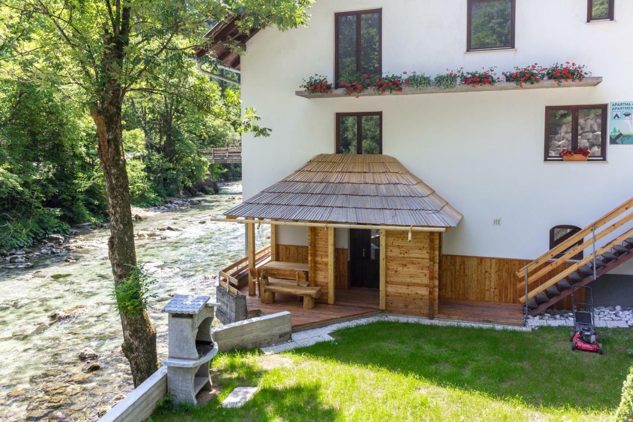 Ferienwohnung Krivec Luče Exterior foto